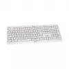CHERRY KC 1000 Teclado USB con cable - Distribución QWERTY española, Gris claro