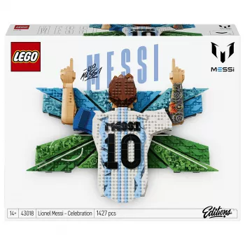 LEGO Blocks Editions 43018 Lionel Messi - Cieszynka Figura de bloques de construcción