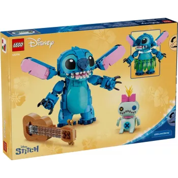 LEGO Disney 43296 Stitch & Scrump Set de construcción (713 piezas)
