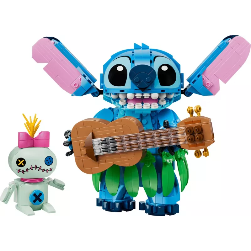 LEGO Disney 43296 Stitch & Scrump Set de construcción (713 piezas)