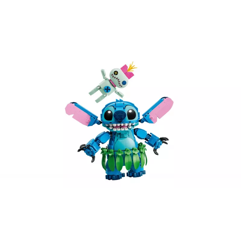 LEGO Disney 43296 Stitch & Scrump Set de construcción (713 piezas)