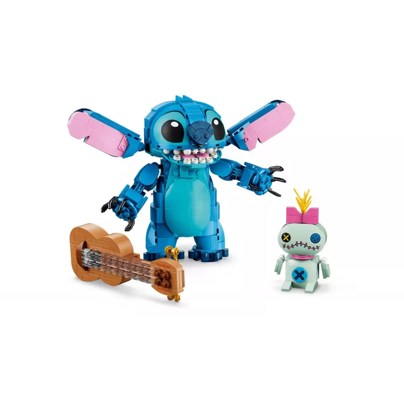 LEGO Disney 43296 Stitch & Scrump Set de construcción (713 piezas)