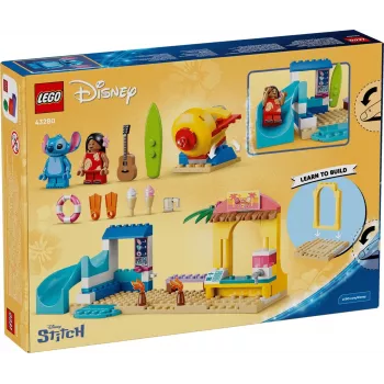 LEGO Disney 43280 Beach Fun with Lilo & Stitch (113 piezas)
