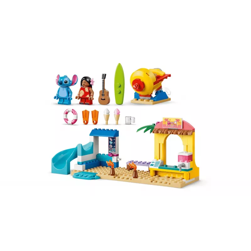 LEGO Disney 43280 Beach Fun with Lilo & Stitch (113 piezas)
