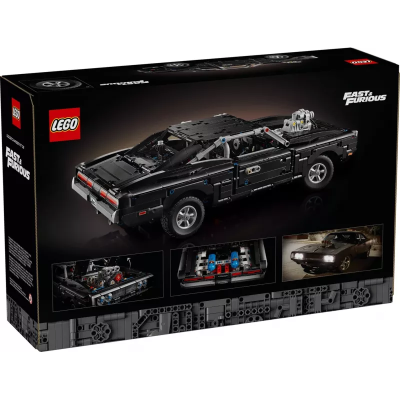 LEGO Technic 42231 Fast & Furious Dodge Charger R/T Car (1516 piezas, 18+)