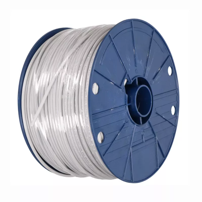 Extralink CAT6A U/UTP Cable de instalación de par trenzado para interior 305 m Blanco EX.96631