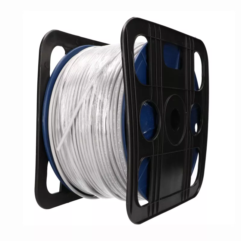 Extralink CAT6A U/UTP Cable de instalación de par trenzado para interior 305 m Blanco EX.96631