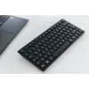 CHERRY KW 9200 MINI Wireless Teclado compacto, recargable, 2.4 GHz + Bluetooth + USB-C, Black (Belgian AZERTY) JK-9250BE-2