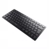 CHERRY KW 9200 MINI Wireless Teclado compacto, recargable, 2.4 GHz + Bluetooth + USB-C, Black (Belgian AZERTY) JK-9250BE-2