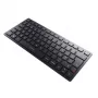 CHERRY KW 9200 MINI Wireless Teclado compacto, recargable, 2.4 GHz + Bluetooth + USB-C, Black (Belgian AZERTY) JK-9250BE-2