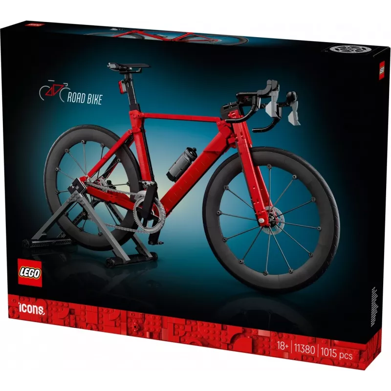 LEGO Icons 11380 Bicicleta de carretera Set de construcción, 1015 piezas, a partir de 18 años