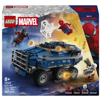 LEGO Marvel 76349 Spider-Man Prison Transport Chase (367 piezas)