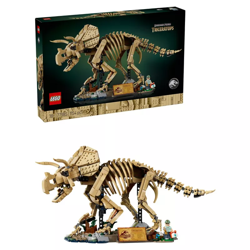 LEGO Jurassic World Dinosaur Fossils: Triceratops 77985 (1154 piezas)