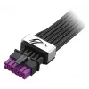 ASUS ROG Equalizer 12V-2x6 PCIe 5.1 / ATX 3.1 cable de alimentación GPU, 0,75 m, 16 AWG, Negro (90YE00BN-B0QA00)