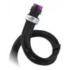 ASUS ROG Equalizer 12V-2x6 PCIe 5.1 / ATX 3.1 cable de alimentación GPU, 0,75 m, 16 AWG, Negro (90YE00BN-B0QA00)