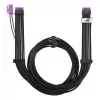 ASUS ROG Equalizer 12V-2x6 PCIe 5.1 / ATX 3.1 cable de alimentación GPU, 0,75 m, 16 AWG, Negro (90YE00BN-B0QA00)