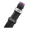 ASUS ROG Equalizer 12V-2x6 PCIe 5.1 / ATX 3.1 cable de alimentación GPU, 0,75 m, 16 AWG, Negro (90YE00BN-B0QA00)