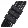 ASUS ROG Equalizer 12V-2x6 PCIe 5.1 / ATX 3.1 cable de alimentación GPU, 0,75 m, 16 AWG, Negro (90YE00BN-B0QA00)