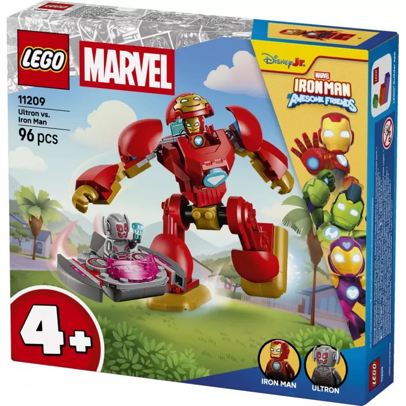 LEGO Marvel 11209 Ultron vs. Iron Man (96 piezas)