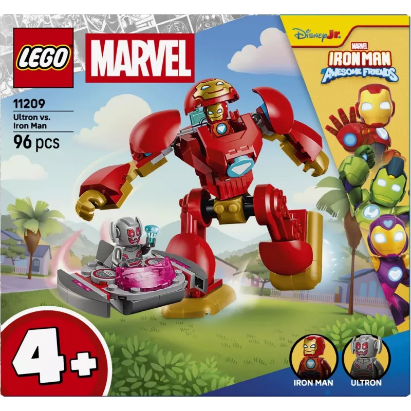 LEGO Marvel 11209 Ultron vs. Iron Man (96 piezas)