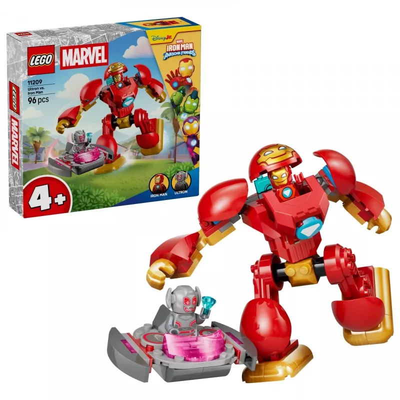 LEGO Marvel 11209 Ultron vs. Iron Man (96 piezas)