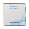 Extralink CAT6A U/UTP cable de instalación de interior de par trenzado 100 m EX.96655