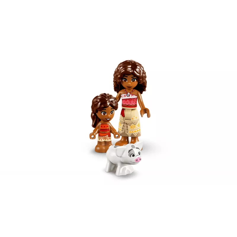 LEGO Disney Moana 43282 casa del pueblo y barco