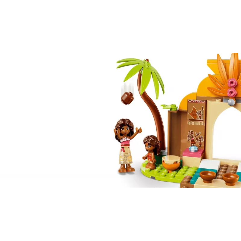 LEGO Disney Moana 43282 casa del pueblo y barco