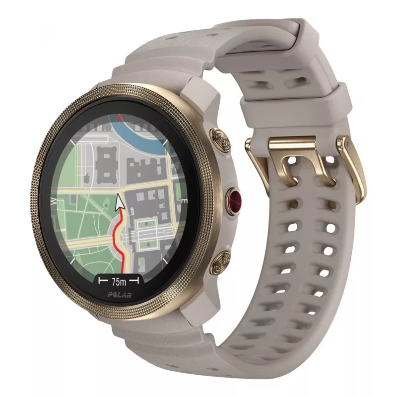Polar Vantage M3 Greige Gold S-L reloj GPS multisport