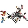 LEGO NINJAGO Zilvar y Grimtak la bestia dragón 71863