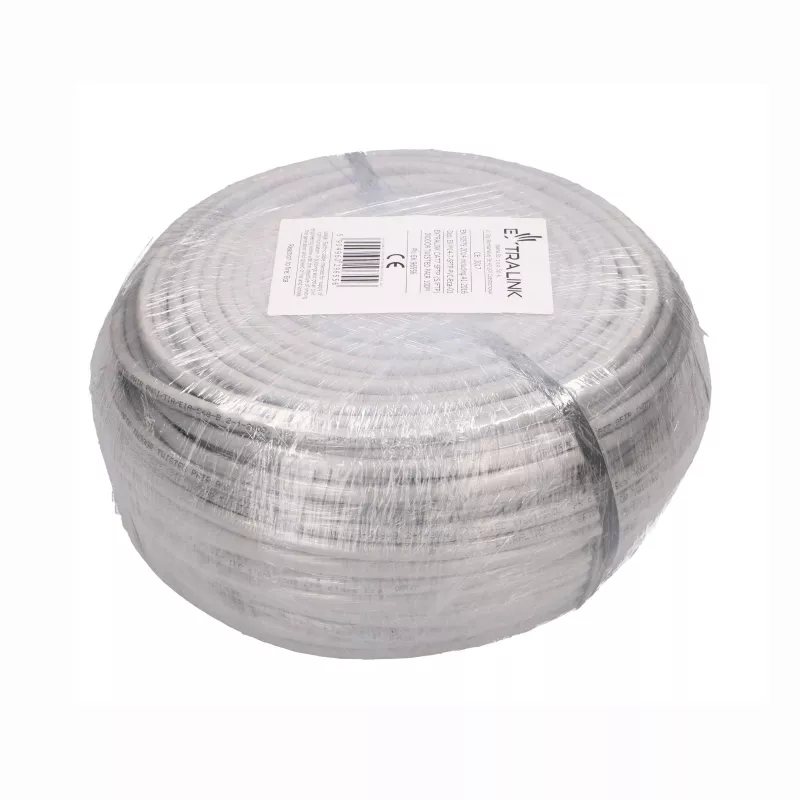 Extralink cable de instalación CAT7 S/FTP indoor par trenzado 100 m EX.96556
