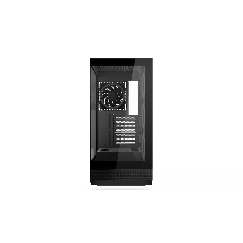 ENDORFY Fishtank 6000 Corona caja para PC semitorre - negra, doble cristal templado, 4 ventiladores ARGB, USB-C, E-ATX