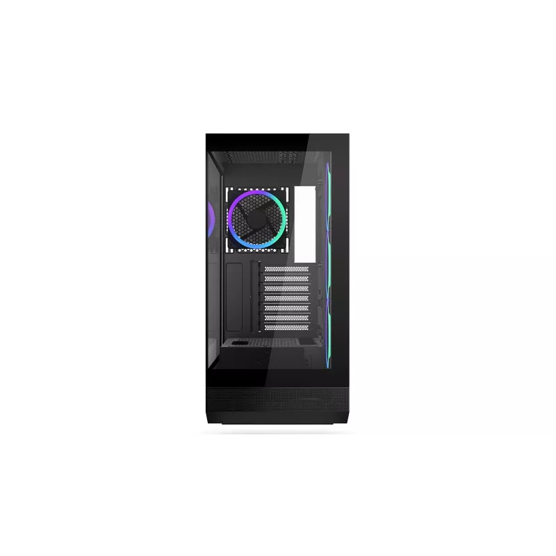 ENDORFY Fishtank 6000 Corona caja para PC semitorre - negra, doble cristal templado, 4 ventiladores ARGB, USB-C, E-ATX