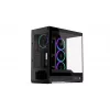 ENDORFY Fishtank 6000 Corona caja para PC semitorre - negra, doble cristal templado, 4 ventiladores ARGB, USB-C, E-ATX