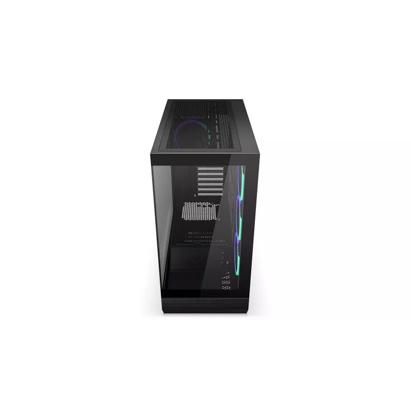 ENDORFY Fishtank 6000 Corona caja para PC semitorre - negra, doble cristal templado, 4 ventiladores ARGB, USB-C, E-ATX