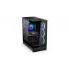 ENDORFY Fishtank 6000 Corona caja para PC semitorre - negra, doble cristal templado, 4 ventiladores ARGB, USB-C, E-ATX