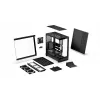 ENDORFY Fishtank 6000 Corona caja para PC semitorre - negra, doble cristal templado, 4 ventiladores ARGB, USB-C, E-ATX