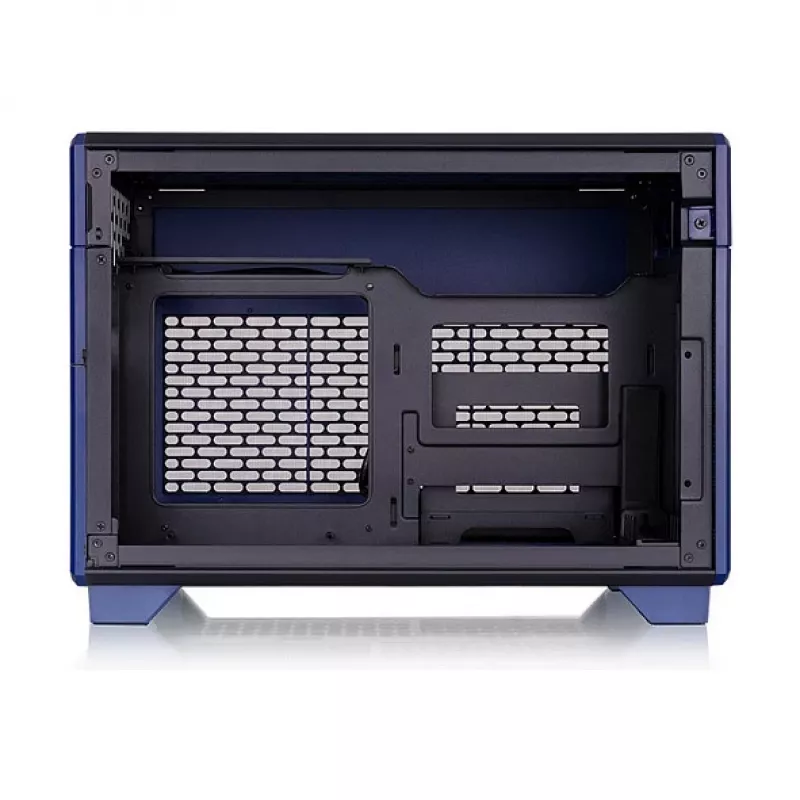Thermaltake TR100 Koralie Edition caja Mini-ITX SFF Cobalt Blue - riser PCIe 4.0, fuente SFX, GPU 360mm - CA-11A-00SPNN-AR