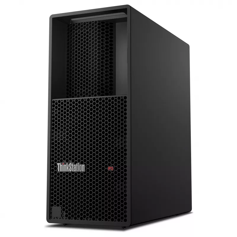 Lenovo ThinkStation P3 Tower Gen 2 estación de trabajo Intel Core Ultra 7 265K, 32GB DDR5, 512GB SSD, NVIDIA RTX PRO 2000 Blackwell 16GB, Windows 11 Pro, negro (30HT00BWGE)