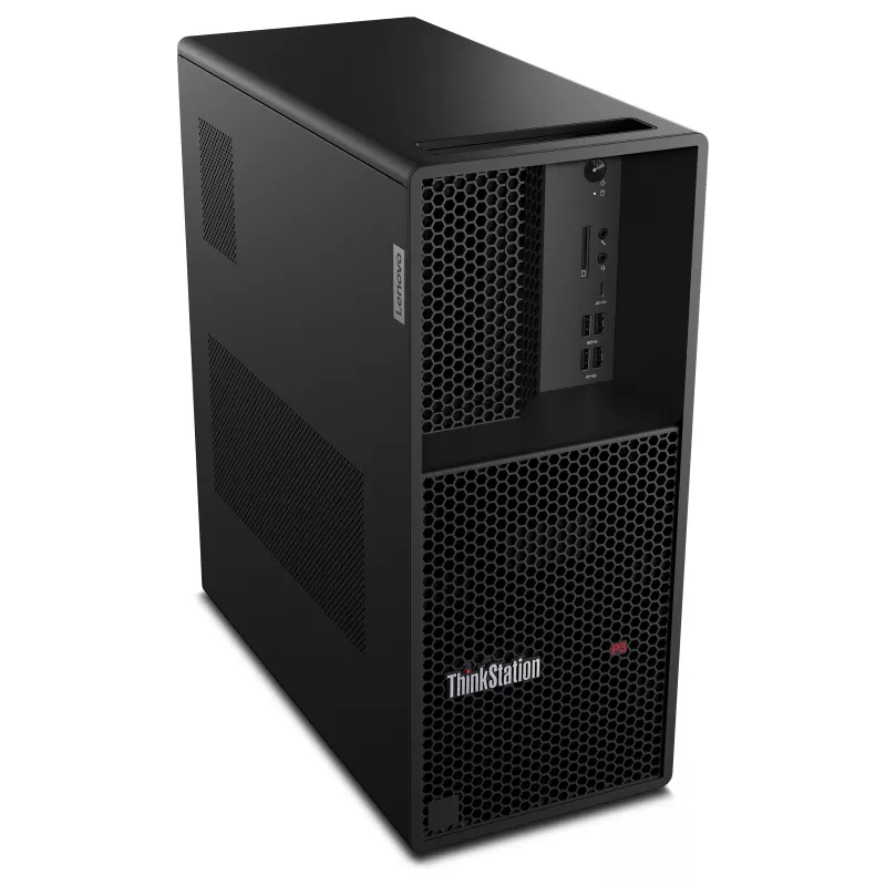 Lenovo ThinkStation P3 Tower Gen 2 estación de trabajo Intel Core Ultra 7 265K, 32GB DDR5, 512GB SSD, NVIDIA RTX PRO 2000 Blackwell 16GB, Windows 11 Pro, negro (30HT00BWGE)