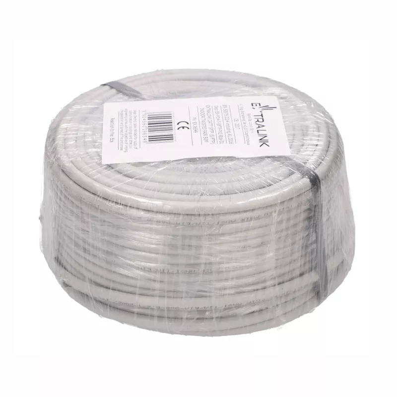 Extralink cable de instalación CAT7 S/FTP indoor par trenzado 50 m EX.96549