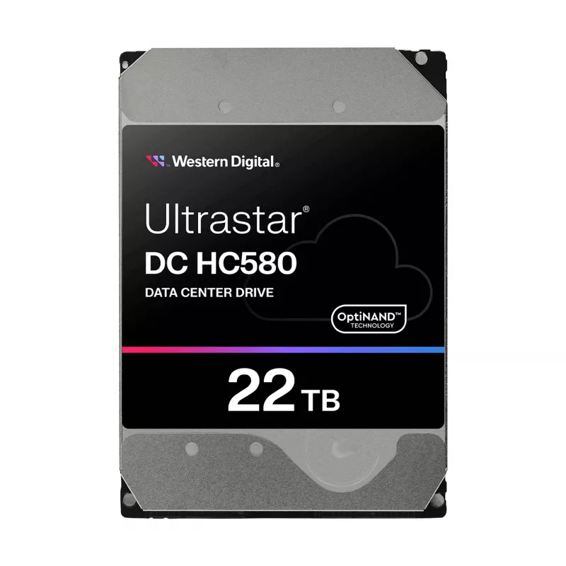Western Digital Ultrastar DC HC580 WUH722422ALE6L1 disco duro interno 22 TB 7200 RPM 512 MB 3,5 inch SATA III SED