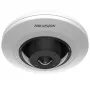 Hikvision DS-2CD3956G2-ISU cámara IP panorámica fisheye 5MP AcuSense 180°, 1,05mm, micrófono integrado, interior