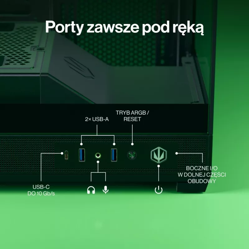 ENDORFY Fishtank 6000 Flex caja para PC semitorre - negra, doble cristal templado, USB-C, E-ATX, Back-Connect Ready (sin ventiladores)