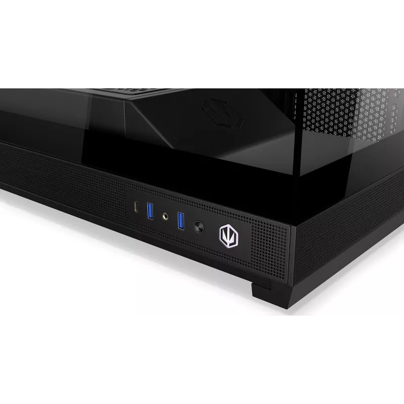 ENDORFY Fishtank 6000 Flex caja para PC semitorre - negra, doble cristal templado, USB-C, E-ATX, Back-Connect Ready (sin ventiladores)