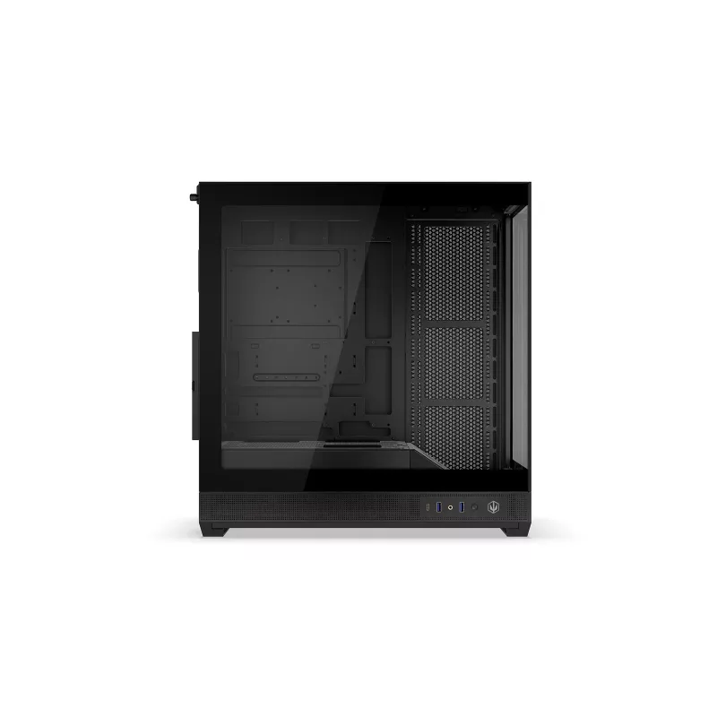ENDORFY Fishtank 6000 Flex caja para PC semitorre - negra, doble cristal templado, USB-C, E-ATX, Back-Connect Ready (sin ventiladores)