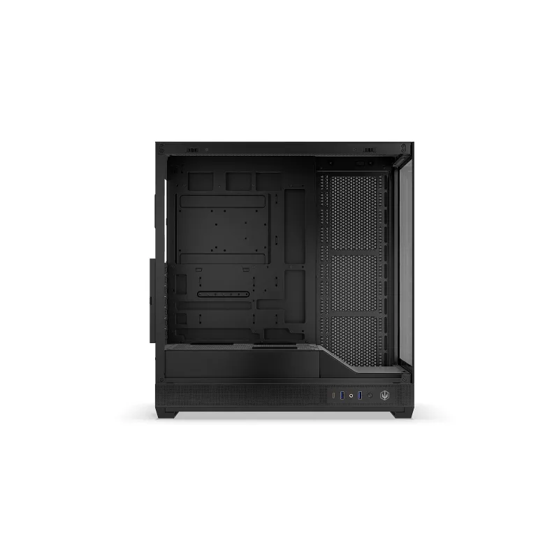 ENDORFY Fishtank 6000 Flex caja para PC semitorre - negra, doble cristal templado, USB-C, E-ATX, Back-Connect Ready (sin ventiladores)