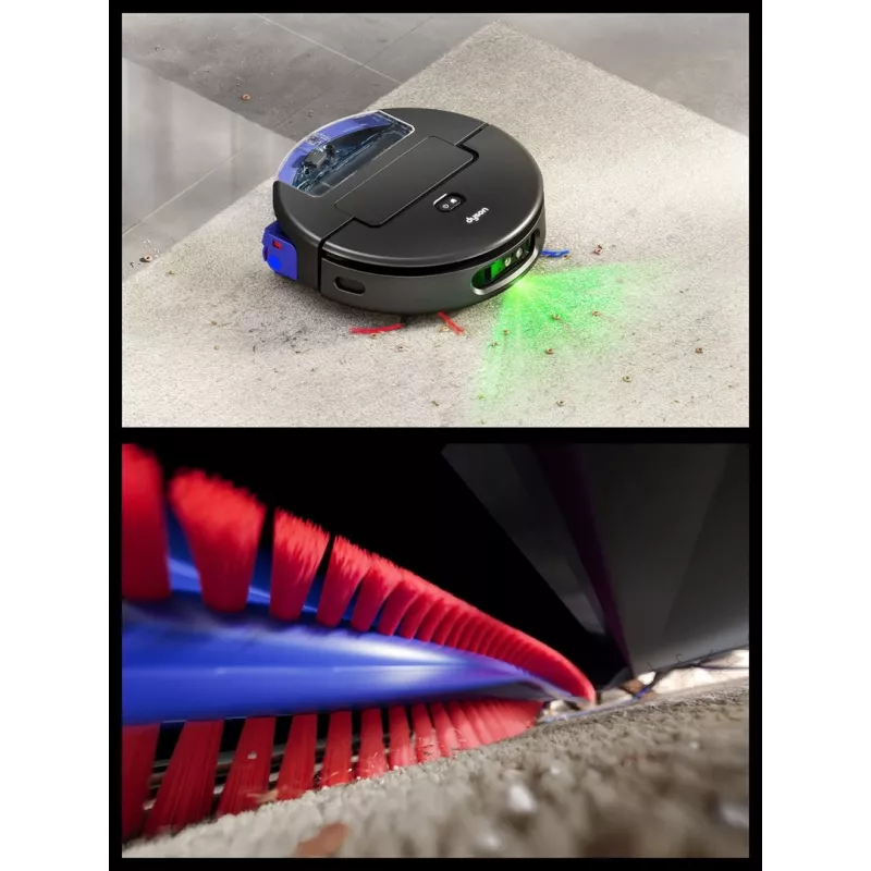 Dyson Spot+Scrub Ai robot aspirador fregasuelos 586183-01 negro