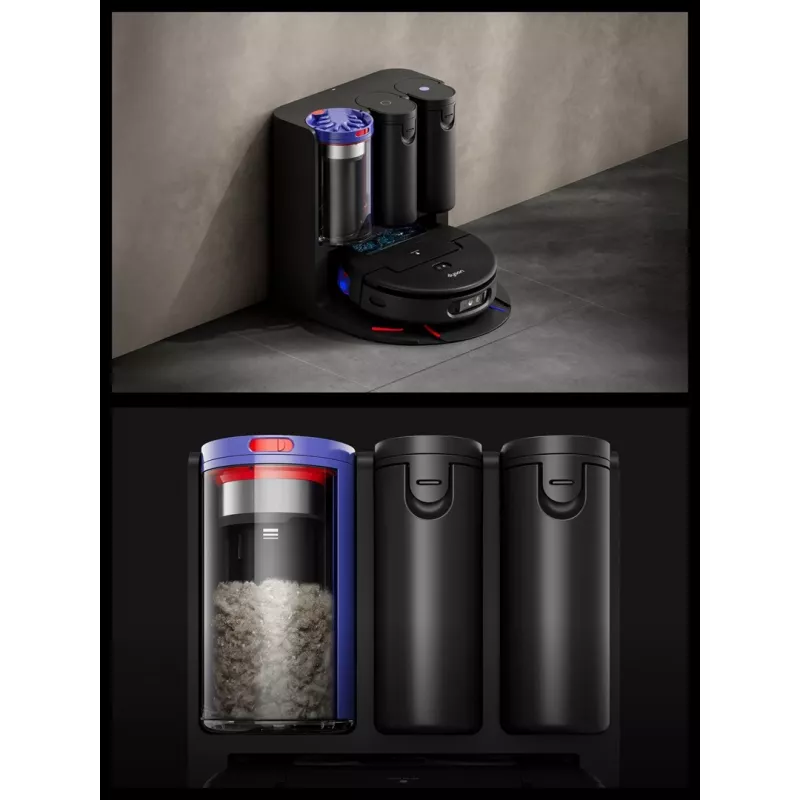 Dyson Spot+Scrub Ai robot aspirador fregasuelos 586183-01 negro