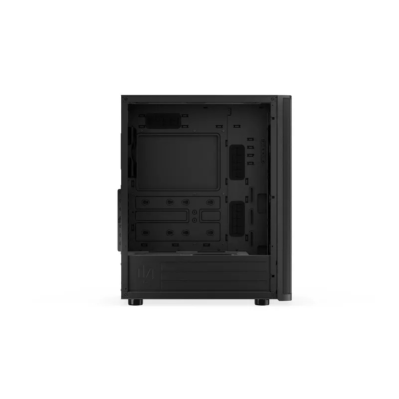 ENDORFY Ventum 400 Air caja para PC ATX - negra, cristal templado, 4 ventiladores Stratus 120 PWM, USB-C